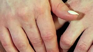 The Famous Model Gets Filmed Masturbating Her Shaved Pussy During A Workout, Feeling So Aroused.