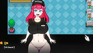 oppaimon hentai pixel game ep 4: fuck your favorite pervy pokemon monsters in sex battle 😈