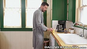 Chris Damned RAMS His HUGE Cock Into His Boyfriend - RagingStallion