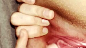 Stretching Fat Pussy Wide Open Under Covers To Hit Clit And Bust Nut So Good!