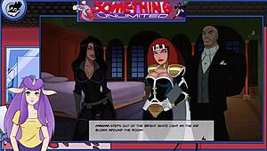 Teen Girls in Anime Game Show Off Big Tits and Asses Part 137