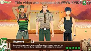 Game friends camp episode 17 with scout badges and russian voice acting