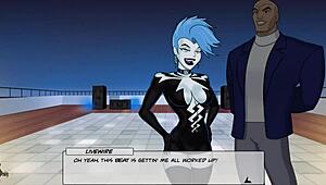 Dc Comics Livewire Gets Rough Fucked With Big Tits