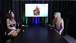 kyra sheer red messaged and filmed her first anal scene with a dwarf actor