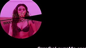 teen offers pov blowjob with fingering tease.