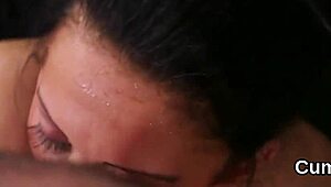 i gave that randy babe a big cumshot on her face