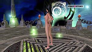 An 3d animated cartoon porn video of indian bhabhi