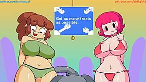 Intense Orgy With Titty Fuck And Muff Diving On Monster Cocks