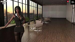 मेरी क्यूट रूममेट पार्ट 7 में बड़े टिट्स मिल्फ के साथ रॉ डॉर्म एक्शन।