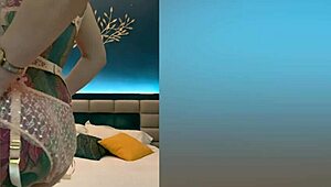 Amateur Woman Enjoys Private Moment in Bathroom