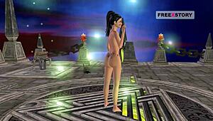 An 3d animated cartoon porn video of indian bhabhi