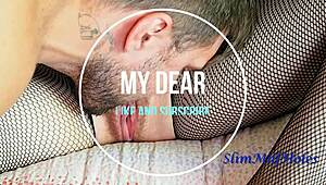 skinny milf craves double penetration action. hotloverscouple gets wild with creampie!