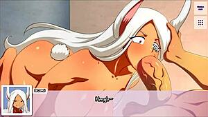 Waifu Hub S7 - Rumi Mha Parody Hentai Game Ep 2 Doggystyle And Reverse Cowgirl Fucking