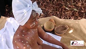 He BANG her BENT OVER under the MANGO TREE