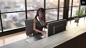 मेरी क्यूट रूममेट पार्ट 7 में बड़े टिट्स मिल्फ के साथ रॉ डॉर्म एक्शन।