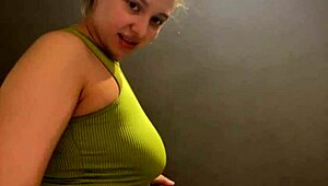 damn, extreme squirting in public with bbc anal!