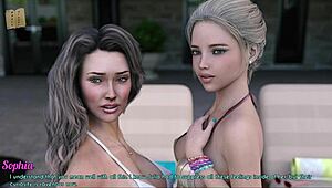 Blonde Wife And Mother-In-Law In Game Missing Scenes 17