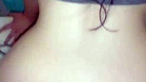 Creampie with my wife in doggy style position