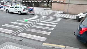 Girl With Huge Tits Blowing In The Bathroom