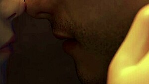 Projekt Passion Sexy Red Head in Ponytail Licks Balls and Deep Throats Monster Cock in Gaming Scene. Her Beautiful Naked Body Shines in Cartoon Outfit.