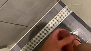 gym shower gay cruising blowjob masturbation with amateurs neighbors cock cum covered monster cock bathing cum