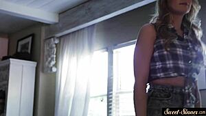 Taboo Teen 18+ Doggystyled Outdoors in Wild Roleplay