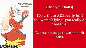 Detailed Jerk Off Instructions Featuring Blaziken In Erotic Scenarios