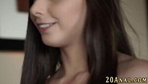 Anal Babe Masturbating with Handjob Blowjob Assfucking Cumshot