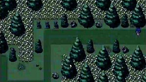 Tanned girl Natsuki gets cum inside her ass in public hentai game