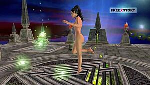 Animated 3d cartoon sex video featuring indian teen 18+ in sexy poses across multiple positions