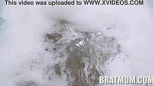 Stepmom And I Get Dirty In A Tub Made For Two Tiffany Fox Peter Green