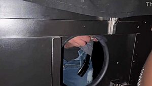 she says, give me your pussy in the swing and ass at home