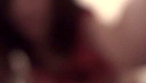 Two teen lesbians play with camera in bedroom