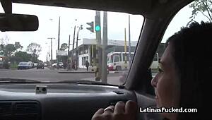 Busty latina prostitute gets fucked by client for extra cash in hardcore session