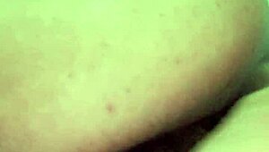 Dildo in my ass opens like a flower during masturbation