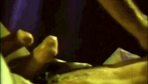 These vintage lesbian lovers do threesomes.