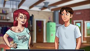 Summertime Saga 64 Features Big Ass and Tits in Anime Style