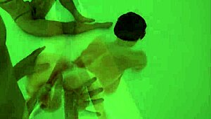 A young guy explores the big cocks of two trans girls in a threesome