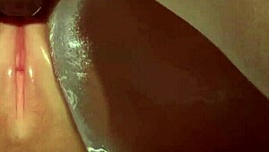 I’m overwhelmed by this hard anal pounding up close!