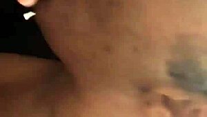 i was suckin my ex's big black monster cock and it was so huge