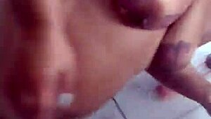 Mary butterfly bathes as a slutty wife