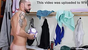 Big Cock Action In The Locker Room With Monster Cocks!