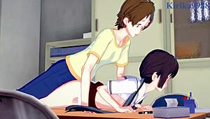Hanako Honda and Chisato Higuchi in Intense Futanari Sex