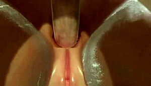 I’m overwhelmed by this hard anal pounding up close!