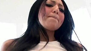 Busty emo teen 18+ feels intense pleasure getting fucked hard at the mirror