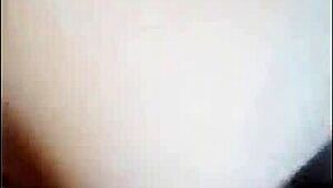 Tinder girl on our first date showed me her bedroom and her round ass which soon was covered in cum!