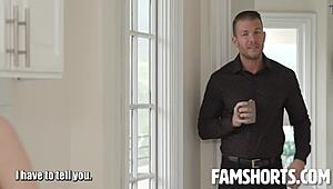 Aria Valencia Picks the Right Day to Work It All Out with Codey Steele in Petite POV