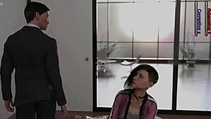 pandora's box opens with 3d lesbian oral action.