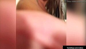 Amateur Home Video Shows Big Titty Beauty Tasha Reign Getting Pounded With Blowjob And Ass Licking