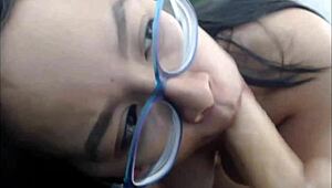 Babe Plays With Dildo - Toys And Boobs Fun!